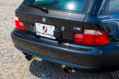 2001 BMW M Coupe in Black Sapphire Metallic over Imola Red & Black Nappa