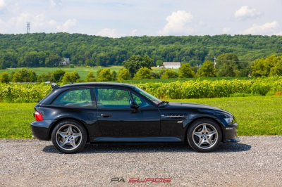 2001 BMW M Coupe in Black Sapphire Metallic over Imola Red & Black Nappa