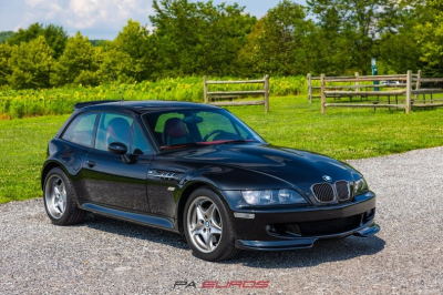 2001 BMW M Coupe in Black Sapphire Metallic over Imola Red & Black Nappa