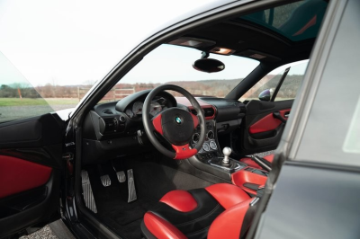 2001 BMW M Coupe in Black Sapphire Metallic over Imola Red & Black Nappa