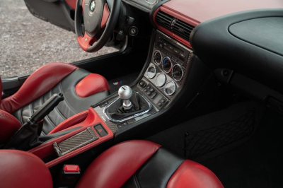 2001 BMW M Coupe in Black Sapphire Metallic over Imola Red & Black Nappa