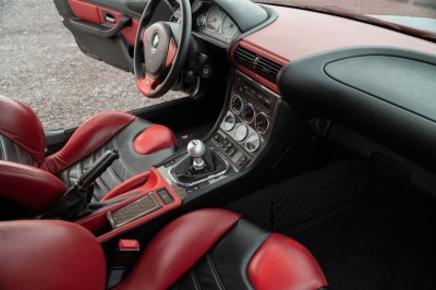 2001 BMW M Coupe in Black Sapphire Metallic over Imola Red & Black Nappa