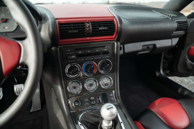 2001 BMW M Coupe in Black Sapphire Metallic over Imola Red & Black Nappa
