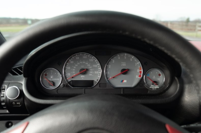 2001 BMW M Coupe in Black Sapphire Metallic over Imola Red & Black Nappa