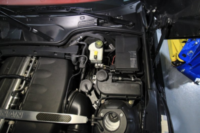 2001 BMW M Coupe in Black Sapphire Metallic over Imola Red & Black Nappa