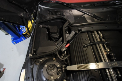 2001 BMW M Coupe in Black Sapphire Metallic over Imola Red & Black Nappa