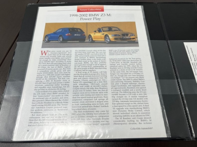 2001 BMW M Coupe in Black Sapphire Metallic over Imola Red & Black Nappa