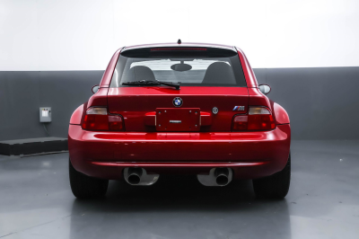 2001 BMW M Coupe in Imola Red 2 over Black Nappa