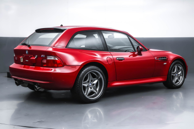 2001 BMW M Coupe in Imola Red 2 over Black Nappa