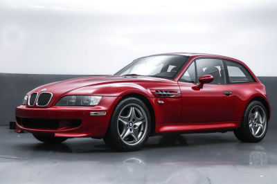 2001 BMW M Coupe in Imola Red 2 over Black Nappa