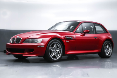 2001 BMW M Coupe in Imola Red 2 over Black Nappa