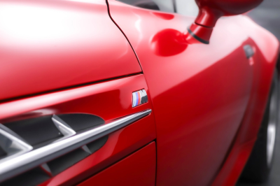 2001 BMW M Coupe in Imola Red 2 over Black Nappa