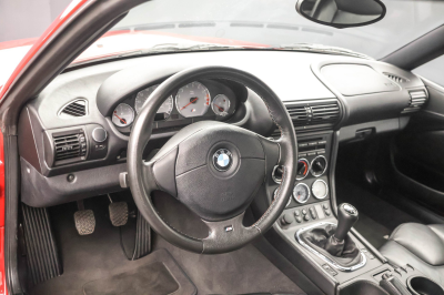 2001 BMW M Coupe in Imola Red 2 over Black Nappa