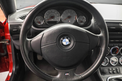 2001 BMW M Coupe in Imola Red 2 over Black Nappa