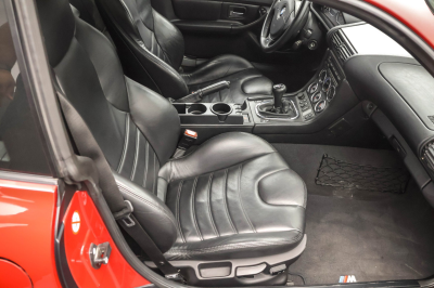 2001 BMW M Coupe in Imola Red 2 over Black Nappa