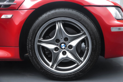 2001 BMW M Coupe in Imola Red 2 over Black Nappa