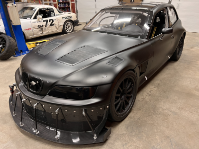 2001 BMW M Coupe in Alpine White 3 over Black Nappa