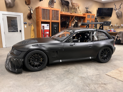 2001 BMW M Coupe in Alpine White 3 over Black Nappa