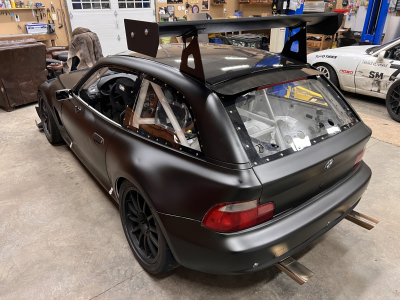 2001 BMW M Coupe in Alpine White 3 over Black Nappa