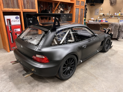 2001 BMW M Coupe in Alpine White 3 over Black Nappa