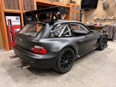 2001 BMW M Coupe in Alpine White 3 over Black Nappa