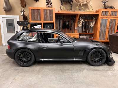 2001 BMW M Coupe in Alpine White 3 over Black Nappa