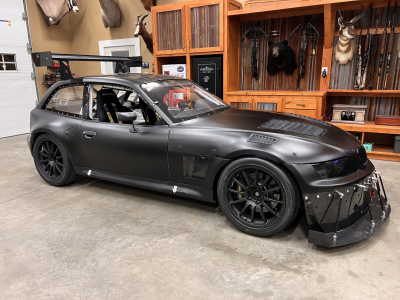 2001 BMW M Coupe in Alpine White 3 over Black Nappa