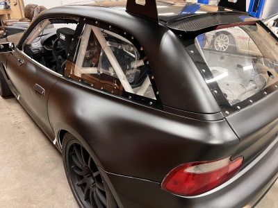 2001 BMW M Coupe in Alpine White 3 over Black Nappa