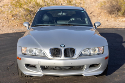2001 BMW M Coupe in Titanium Silver Metallic over Dark Gray & Black Nappa