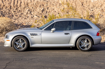 2001 BMW M Coupe in Titanium Silver Metallic over Dark Gray & Black Nappa