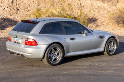 2001 BMW M Coupe in Titanium Silver Metallic over Dark Gray & Black Nappa