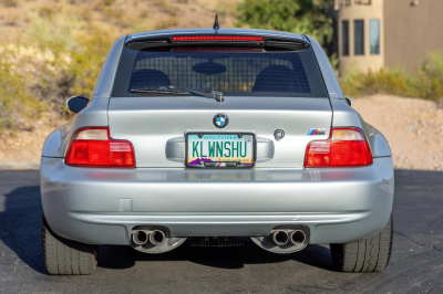 2001 BMW M Coupe in Titanium Silver Metallic over Dark Gray & Black Nappa