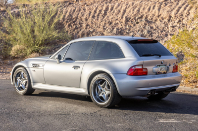 2001 BMW M Coupe in Titanium Silver Metallic over Dark Gray & Black Nappa