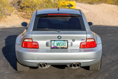 2001 BMW M Coupe in Titanium Silver Metallic over Dark Gray & Black Nappa