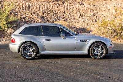 2001 BMW M Coupe in Titanium Silver Metallic over Dark Gray & Black Nappa