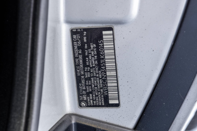 2001 BMW M Coupe in Titanium Silver Metallic over Dark Gray & Black Nappa