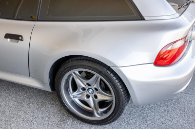 2001 BMW M Coupe in Titanium Silver Metallic over Dark Gray & Black Nappa