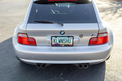2001 BMW M Coupe in Titanium Silver Metallic over Dark Gray & Black Nappa