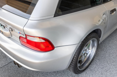 2001 BMW M Coupe in Titanium Silver Metallic over Dark Gray & Black Nappa