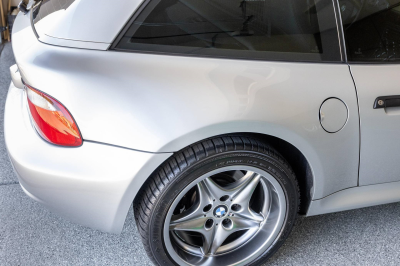 2001 BMW M Coupe in Titanium Silver Metallic over Dark Gray & Black Nappa