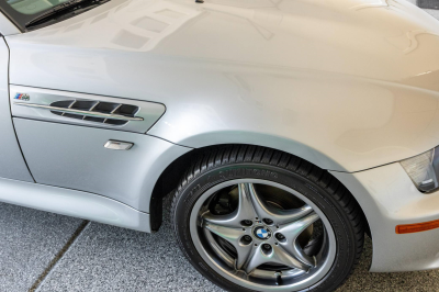2001 BMW M Coupe in Titanium Silver Metallic over Dark Gray & Black Nappa