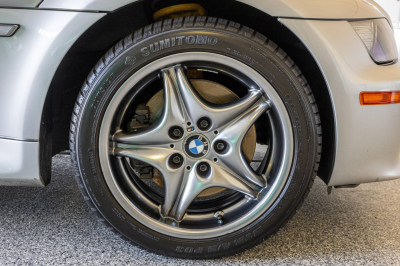 2001 BMW M Coupe in Titanium Silver Metallic over Dark Gray & Black Nappa