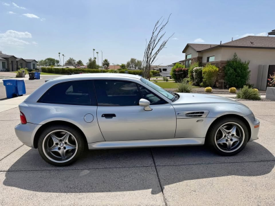2001 BMW M Coupe in Titanium Silver Metallic over Dark Gray & Black Nappa
