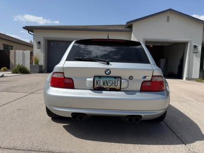 2001 BMW M Coupe in Titanium Silver Metallic over Dark Gray & Black Nappa