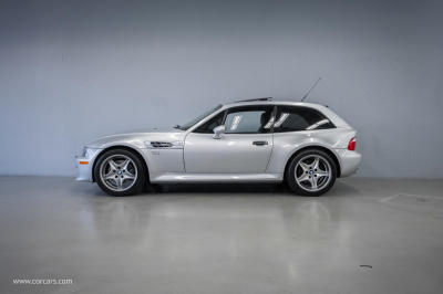 2001 BMW M Coupe in Titanium Silver Metallic over Black Nappa