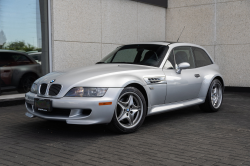 2001 BMW M Coupe in Titanium Silver Metallic over Black Nappa