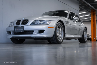 2001 BMW M Coupe in Titanium Silver Metallic over Black Nappa