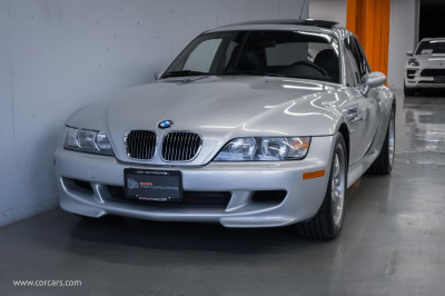 2001 BMW M Coupe in Titanium Silver Metallic over Black Nappa