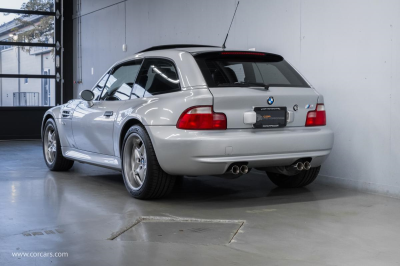 2001 BMW M Coupe in Titanium Silver Metallic over Black Nappa