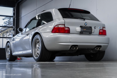 2001 BMW M Coupe in Titanium Silver Metallic over Black Nappa